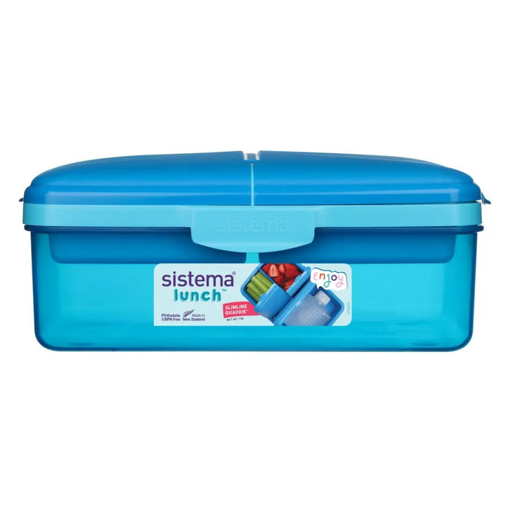 Sistema - Slimline Quaddie - 1,5 L Blå