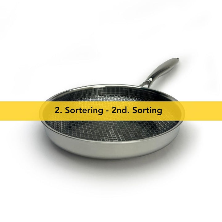 Miso Cookware - 2:a varianten. Diamond Dust keramisk stekpanna med non-stick-beläggning 24 cm