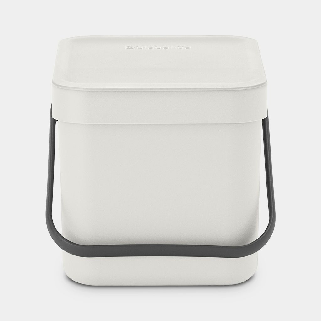 Brabantia - Black & Go Avfallskärl - 6 l - ljusgrå