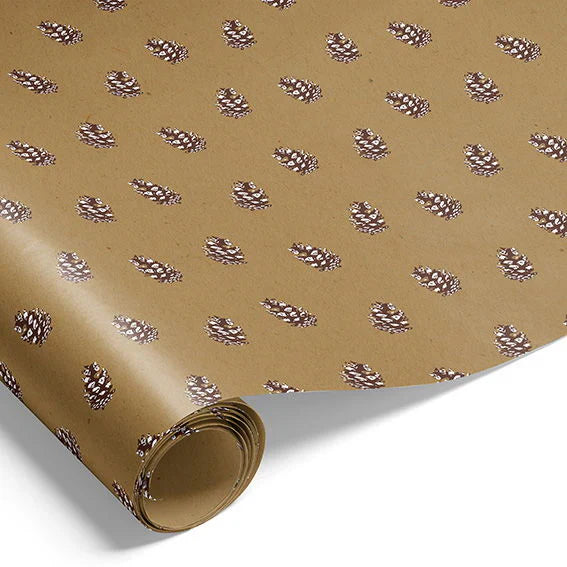 Det gamla apoteket - Presentpapper 70 cm x 10 m - Nordisk jul