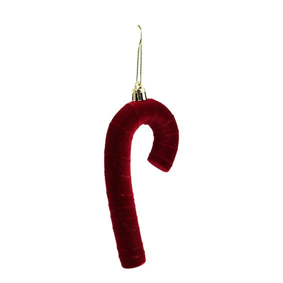 Det Gamla Apoteket - Julgran med julkulor H13 cm - vinröd