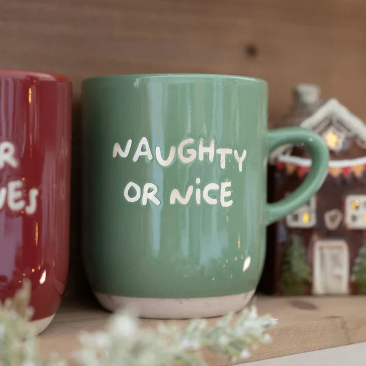 Det gamla apoteket - Mugg 30 cl. grön - Stygg eller snäll