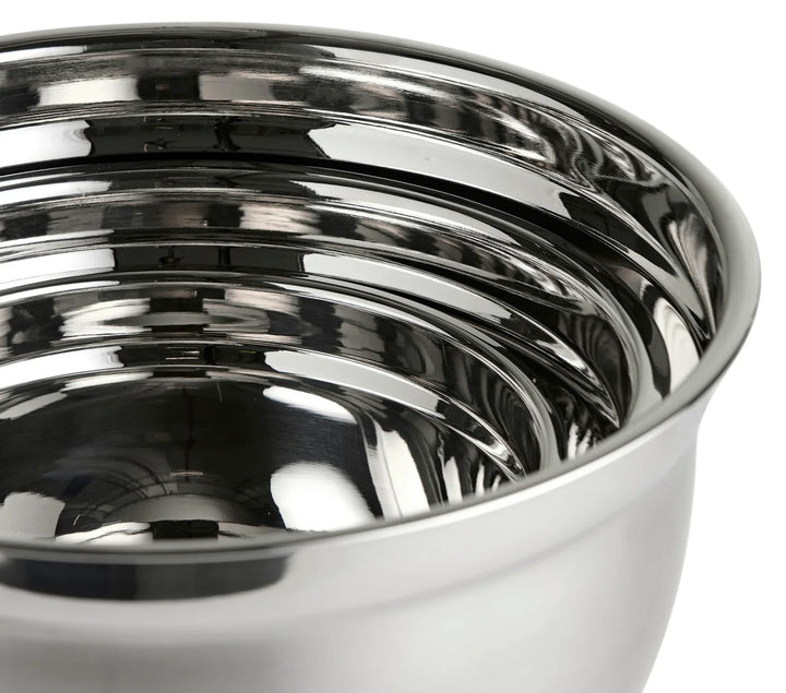 Skålset 3 delar. rostfritt stål med halkfri botten