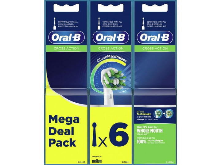 Oral-B Cross Action 6-pack