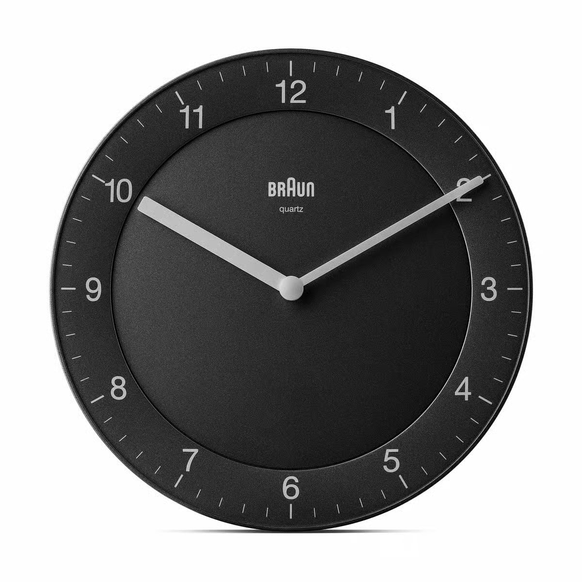 Braun - Väggklocka BC06 Ø 20 cm - Plast - Svart