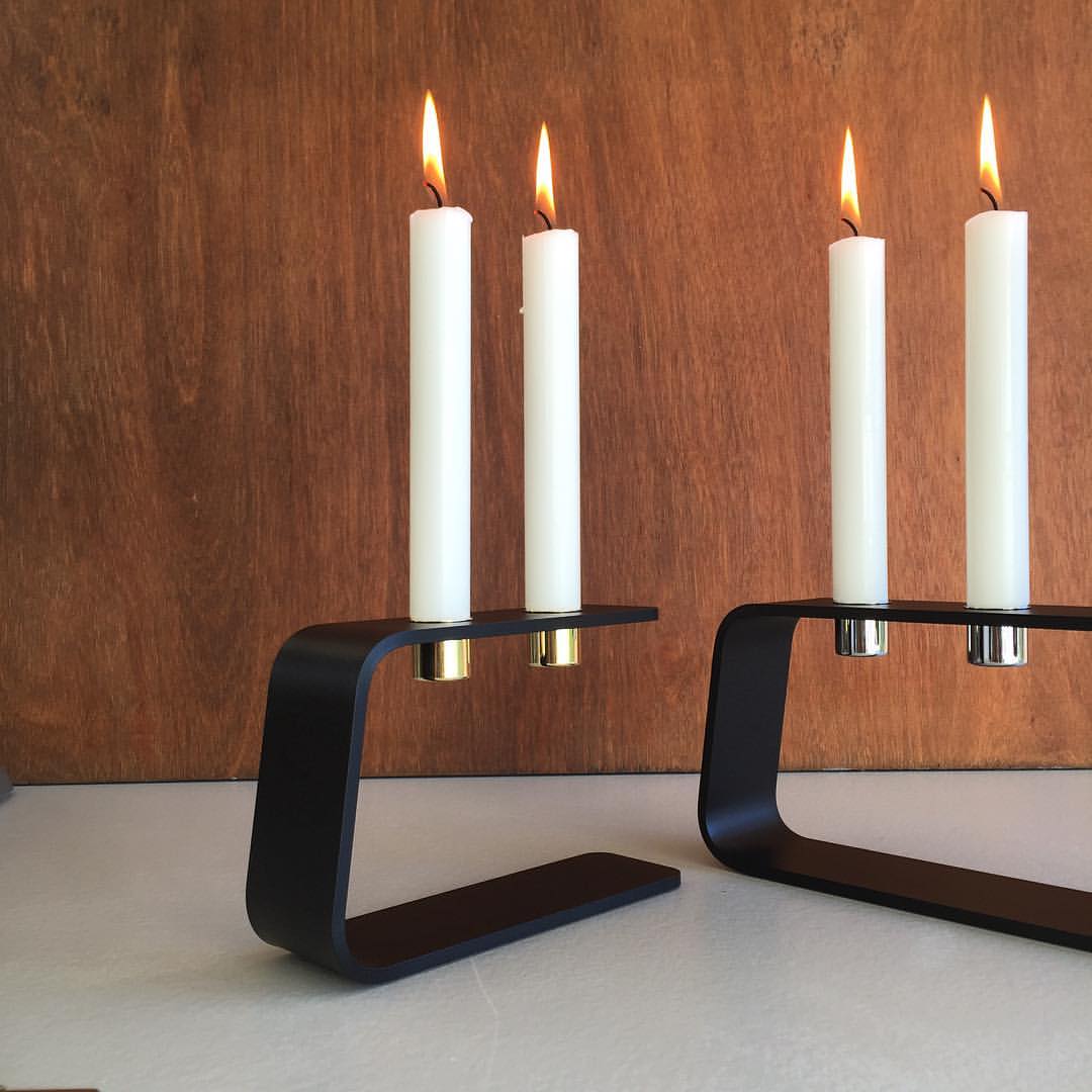 Sein - Vinkelljusstake 2 Krom