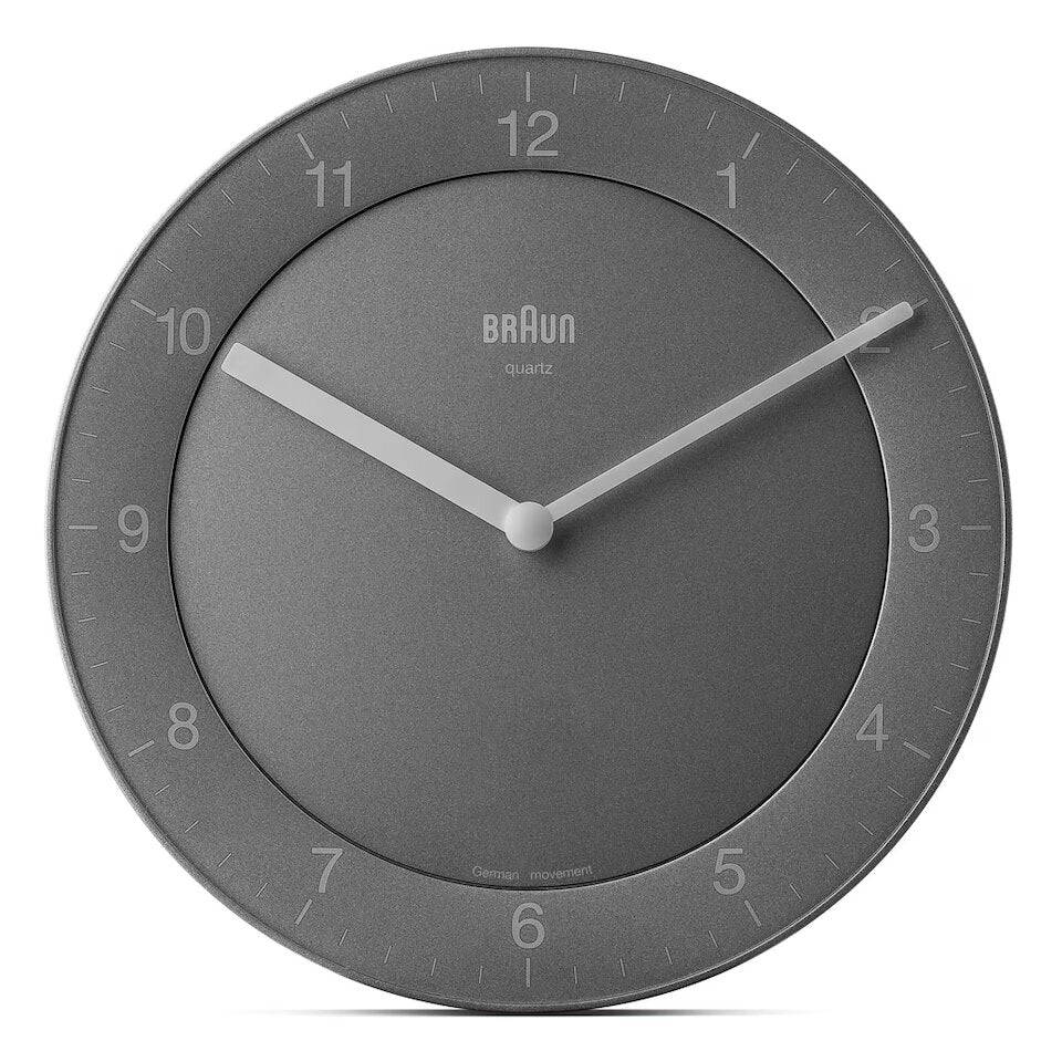 Braun Väggklocka - BNC006 - Grå