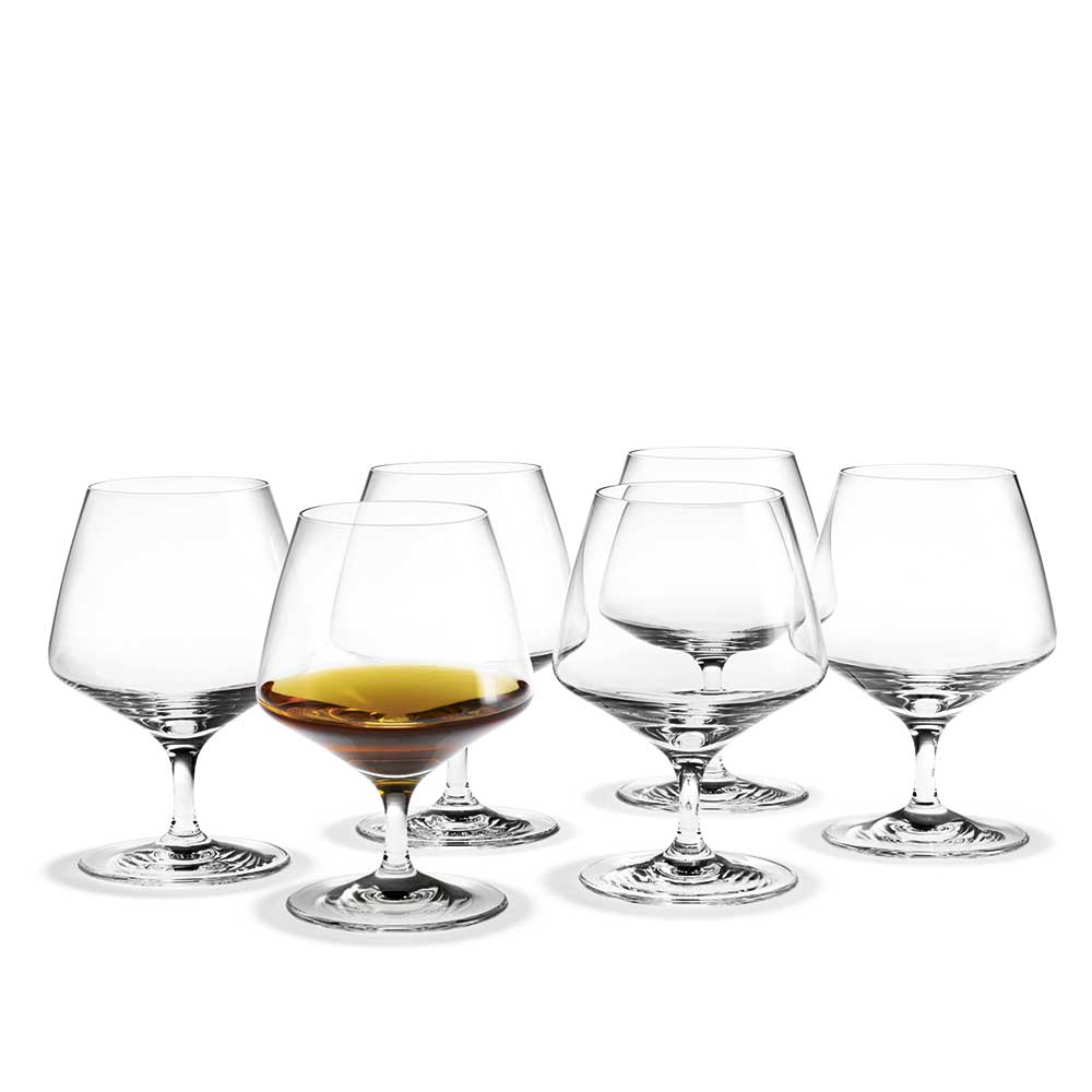 Holmegaard - Perfection Cognac glas klar 36 cl - 6 st.