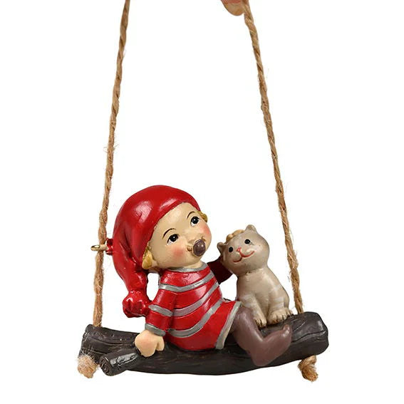 Det gamla apoteket - Apotekarens tomte hängande tomte H5 cm