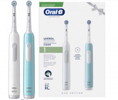 Oral B - Tandborste Pro 1 duo + 4 lösa borst