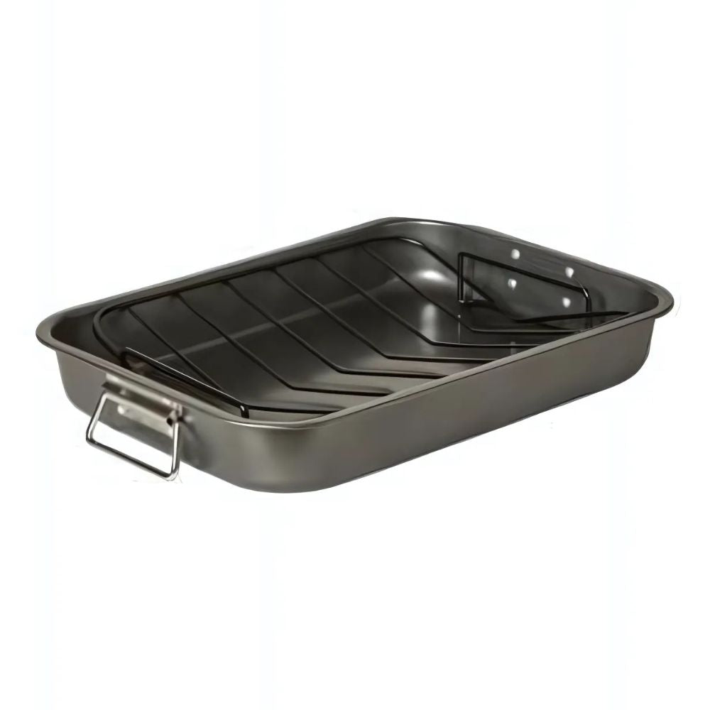 Stekpanna med galler 39x29 cm