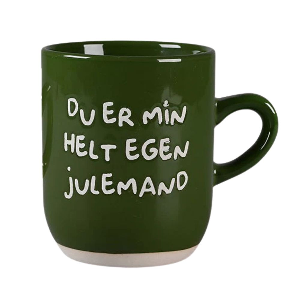 The Old Pharmacy - Mugg 30 cl. grön - Du är min alldeles egna jultomte