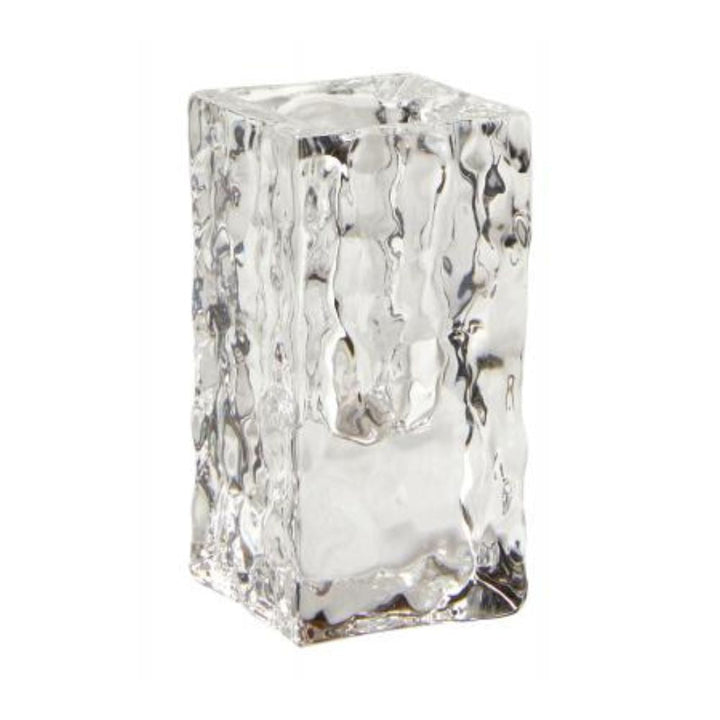 Ljusstake i glas 7,8 cm