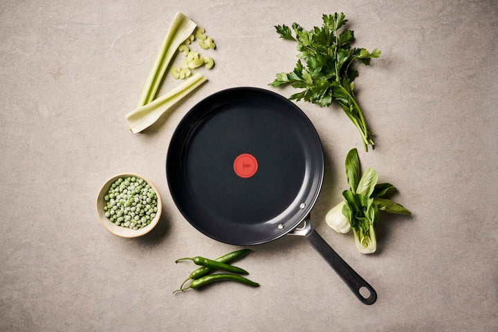 Jamie Oliver Quick & Easy Stekpanna i rostfritt stål, keramisk, 24 cm