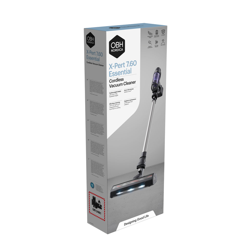 OBH Nordica dammsugare sladdlös X-Force 7.60 Essential