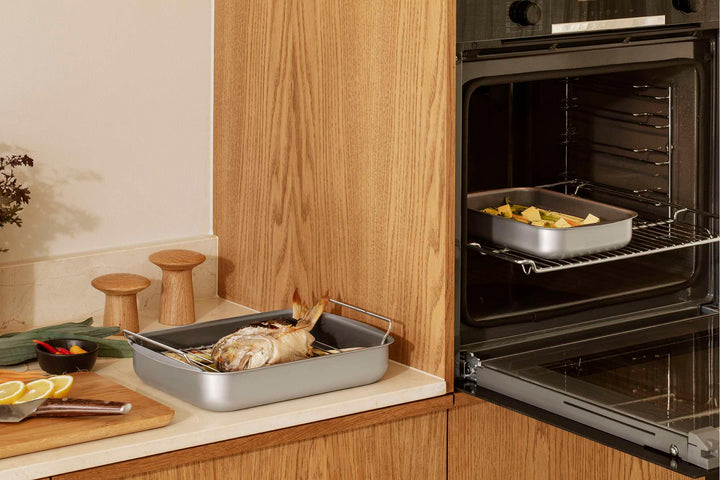 Eva Solo - Stekpanna med galler Professional 35x25cm