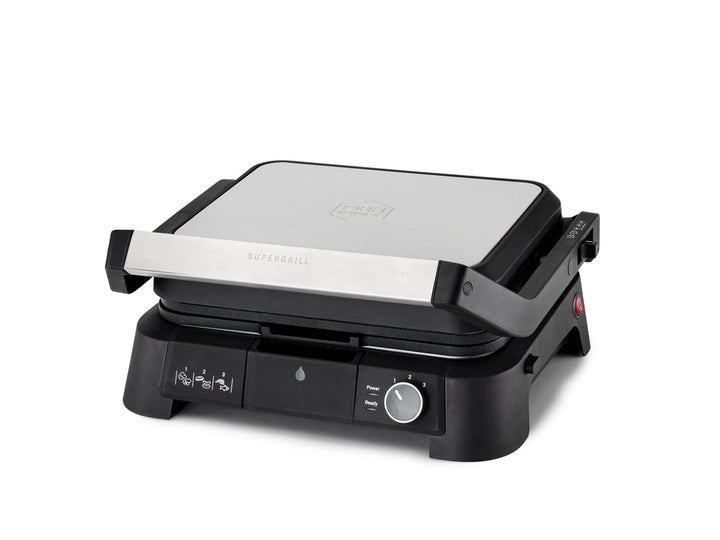 OBH Nordica - SuperGrill kontaktgrill 3-i-1 rostfritt stål
