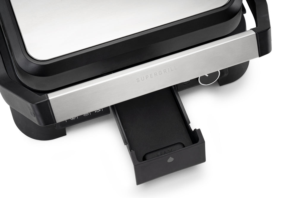 OBH Nordica - SuperGrill kontaktgrill 3-i-1 rostfritt stål