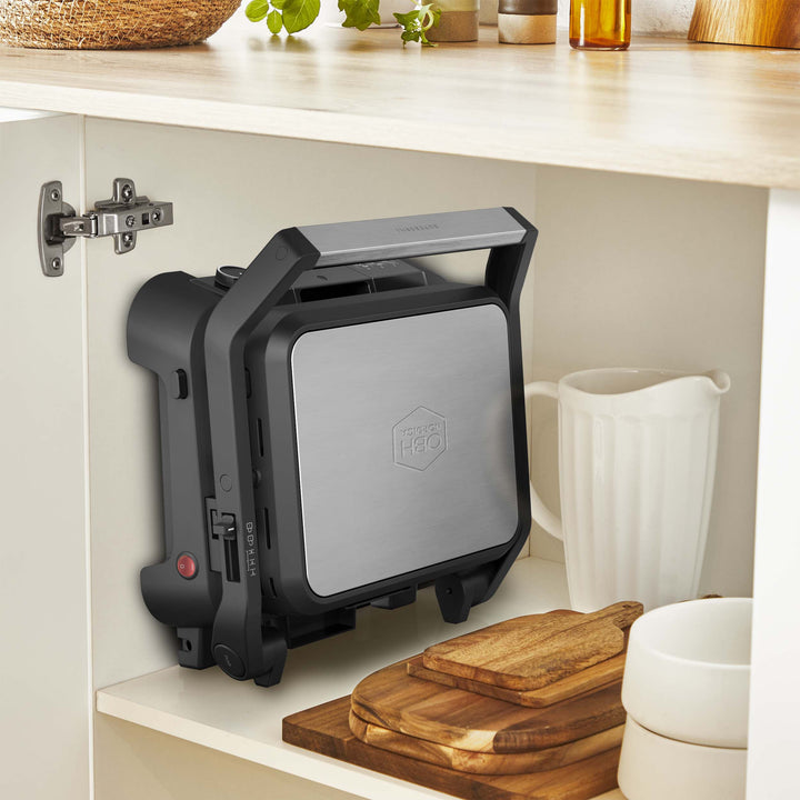 OBH Nordica - SuperGrill kontaktgrill 3-i-1 rostfritt stål