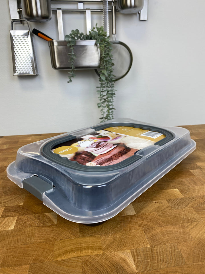 Daily - bakform med lock 36x23x4 cm