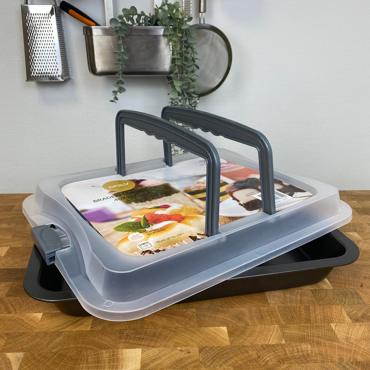 Daglig - bakform med lock 40x32x5 cm