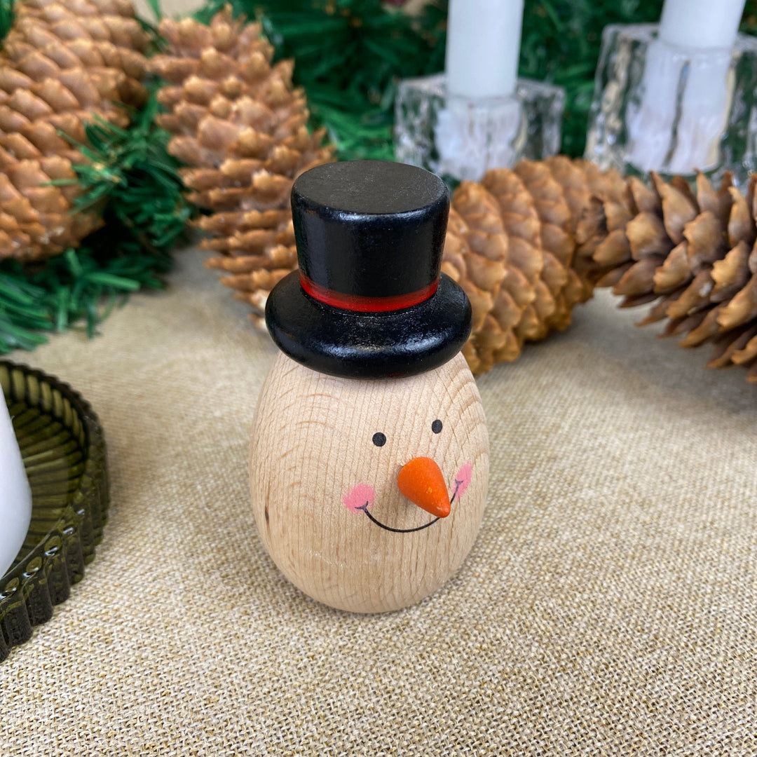 Snögubbe - i bok 7,7 cm