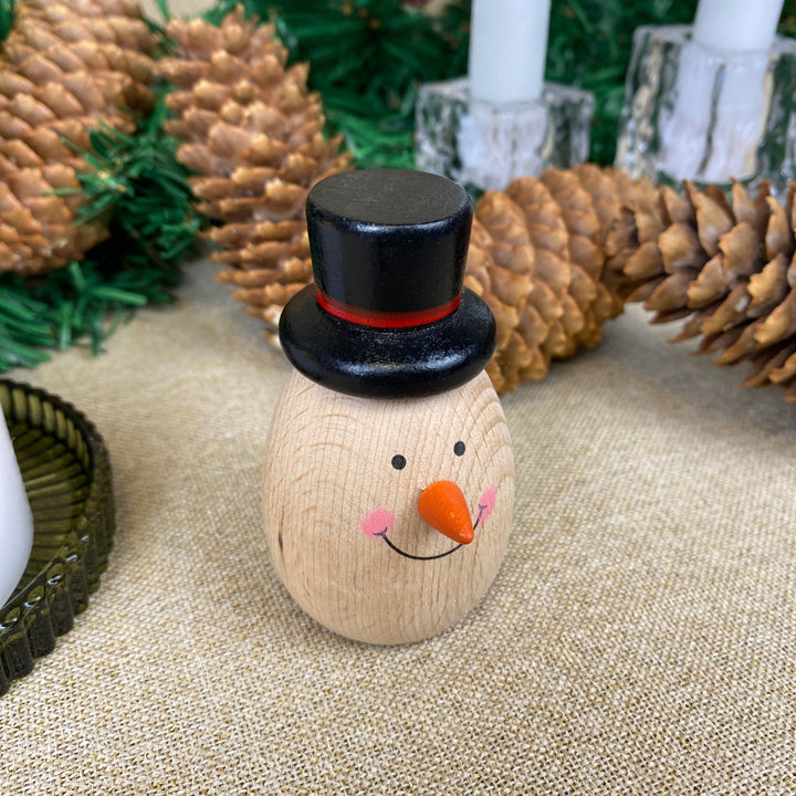 Snögubbe - i bok 7,7 cm