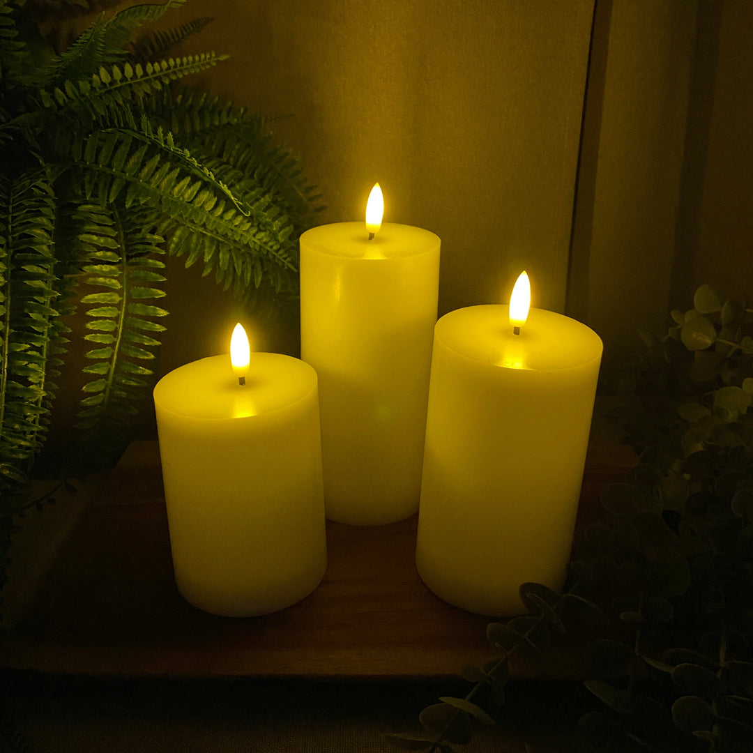 Sirius - Julius uppladdningsbara blocklampa set med 3 delar.