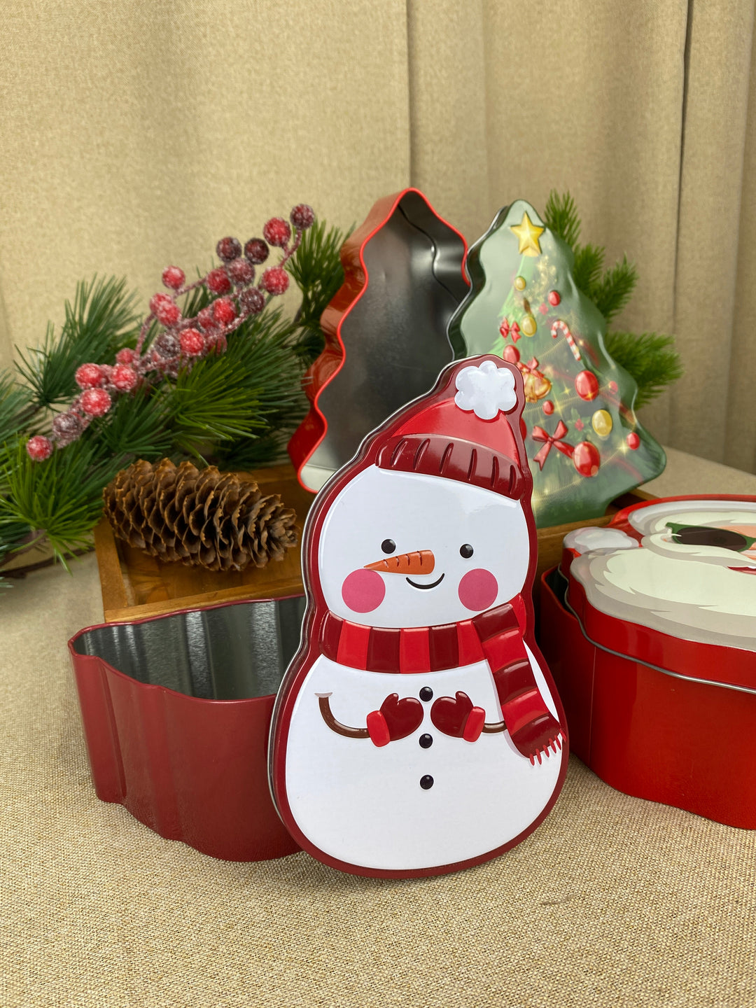 Kakform 1 st. med julmotiv blandat