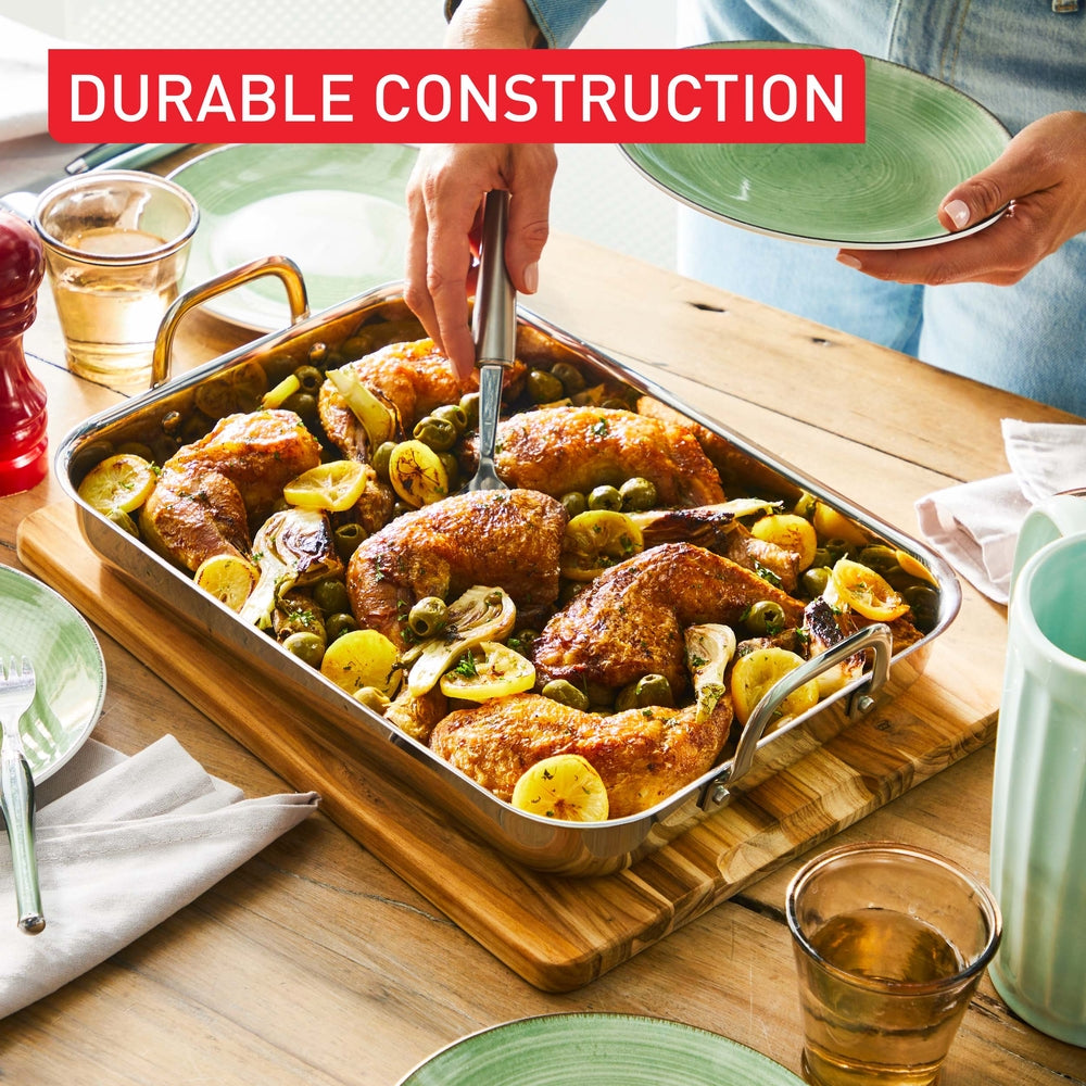 Tefal - Emotion stekpanna 2 st. rostfritt stål