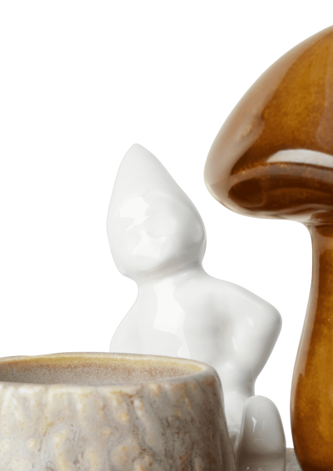 Kähler - Christmas Tales Julelys H9.5 hvid