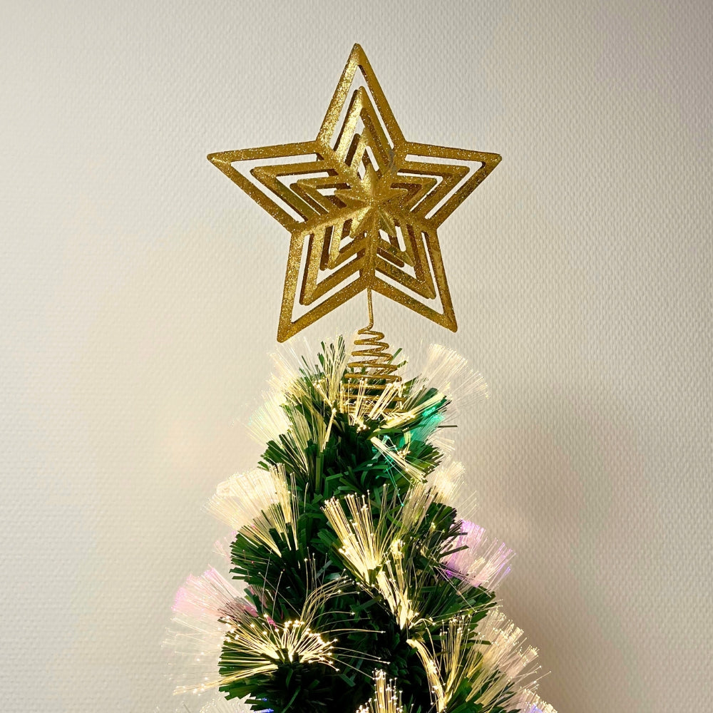 Det Gamle Apotek - Star Collection toppstjärna 24x18,8x5 cm - guld