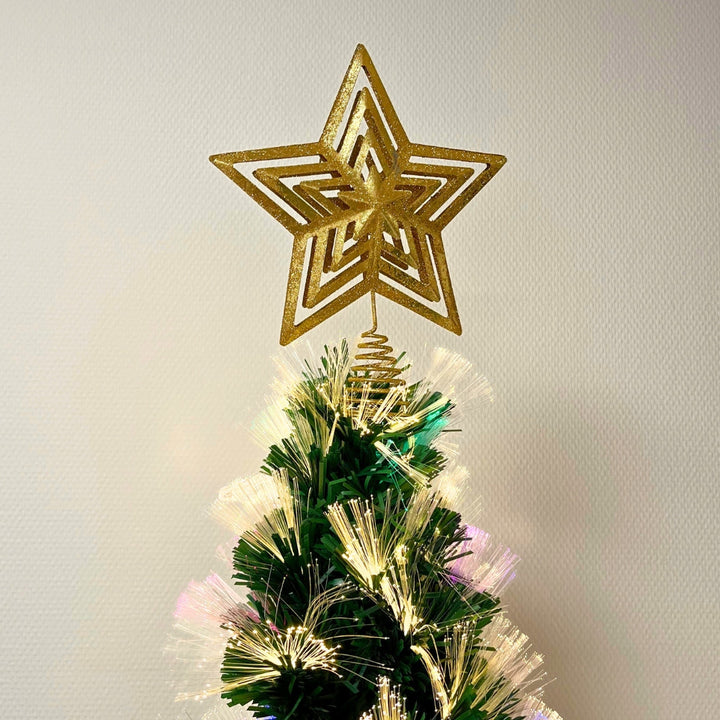 Det Gamle Apotek - Star Collection toppstjärna 24x18,8x5 cm - guld