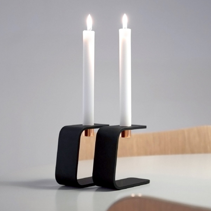 Sein - Vinkelljusstake 2 Krom