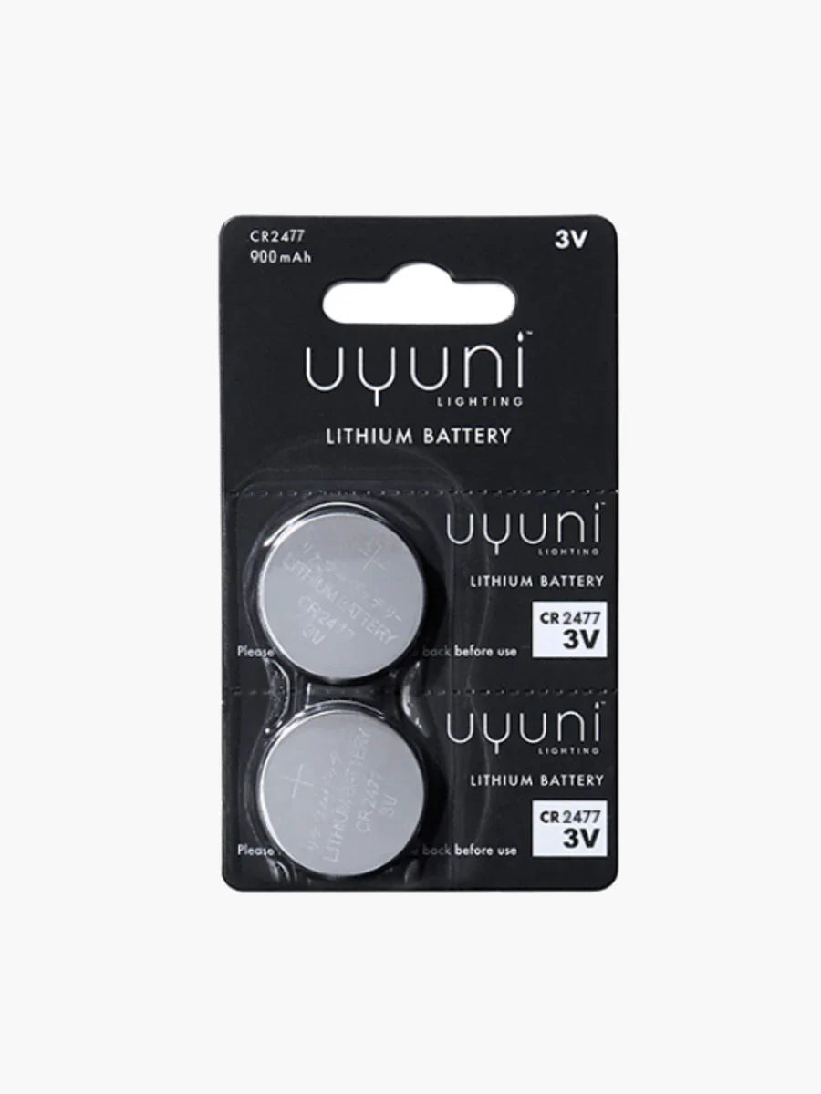 Uyuni - Batterier (CR2477) - 3V - 900mAh - 2-pack