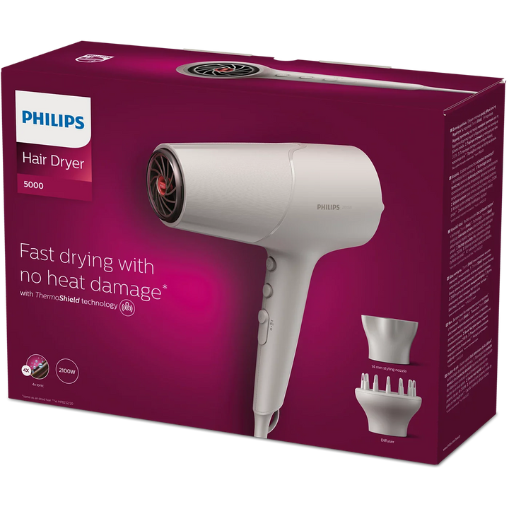 Philips - Hårtork BHD501/20 2100 W