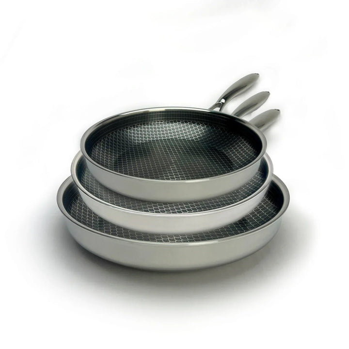 Miso - Diamond Dust keramik Non-Stick stekpanna set 3 delar 24+26+30 cm