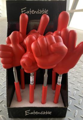 Teleskopisk handskylt 23-72 cm mixat motiv