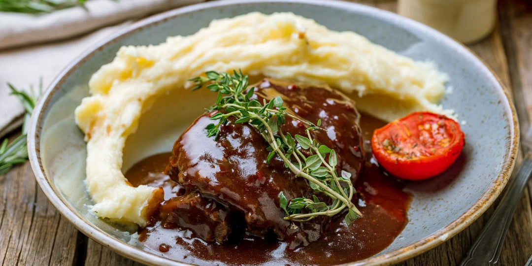 Nötfärs med potatismos