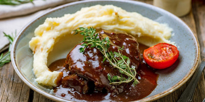Nötfärs med potatismos