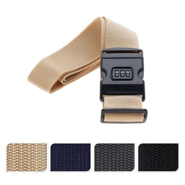 Resväska bälte med lås - ass. färger