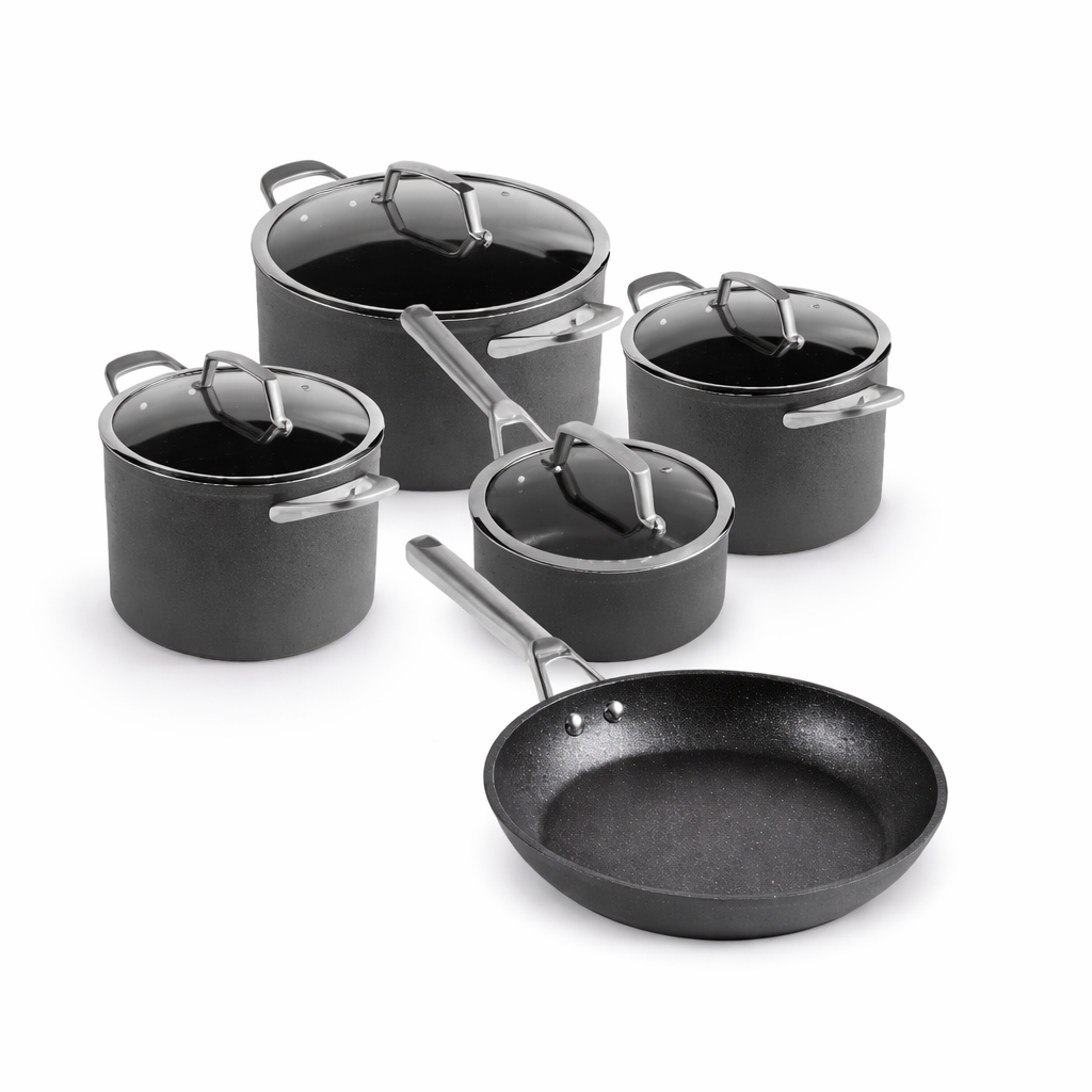 Ninja - Kokkärlsset i aluminium ZeroStick 9 delar