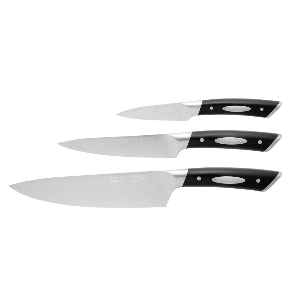 Scanpan - Classic knivsæt 3 dele