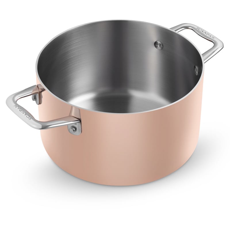 Scanpan Maitre D' pan 3,5 liter koppar utan beläggning - induktion