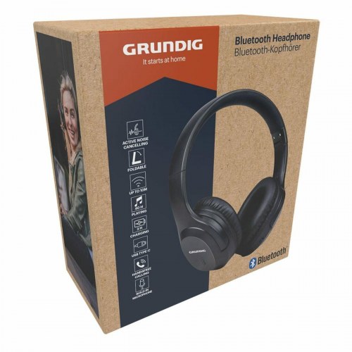 Grundig – Bluetooth-hörlurar i svart