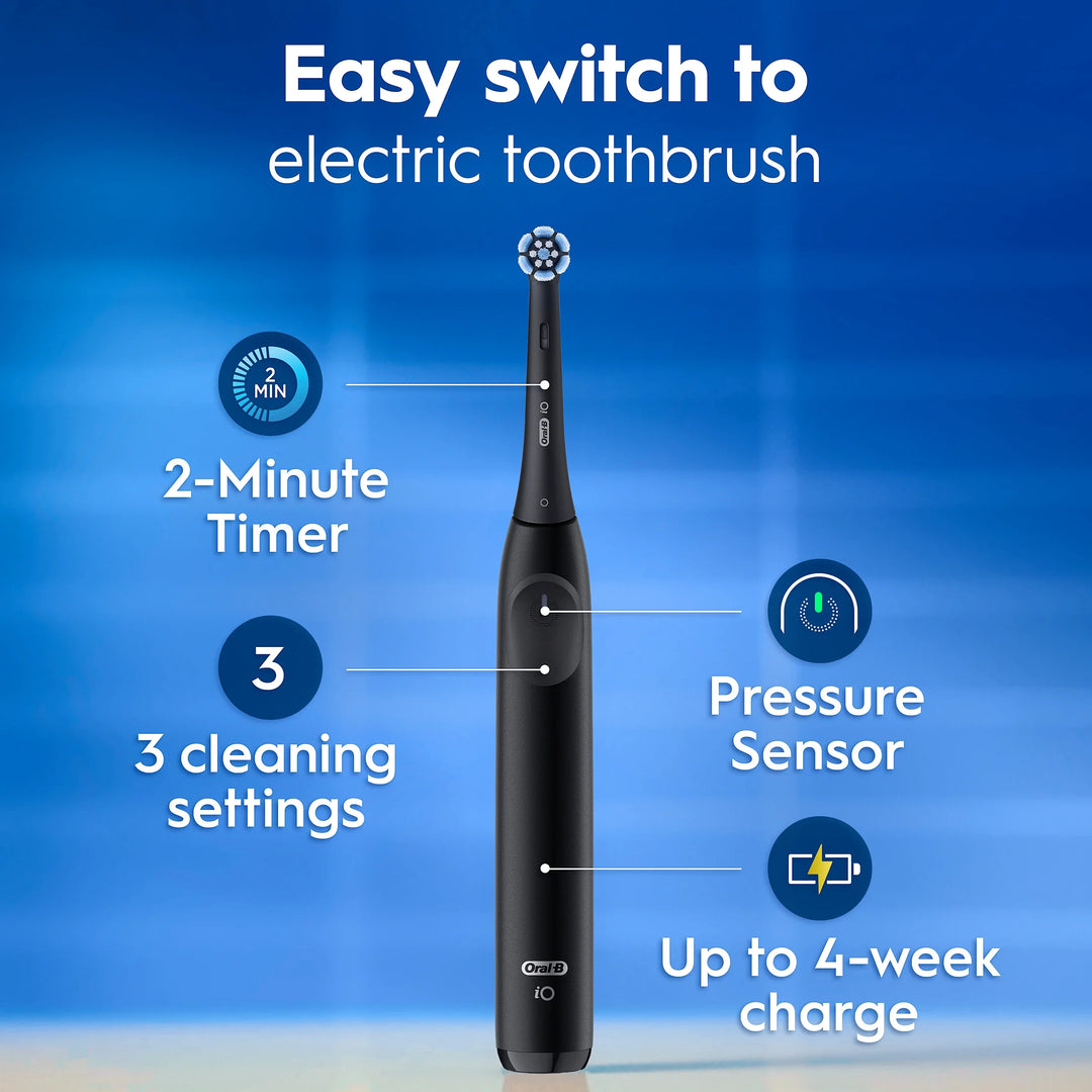 Oral B - Tandborste IO2 Black + reseetui