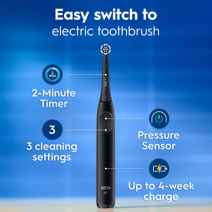 Oral B - Tandborste IO2 Black + reseetui