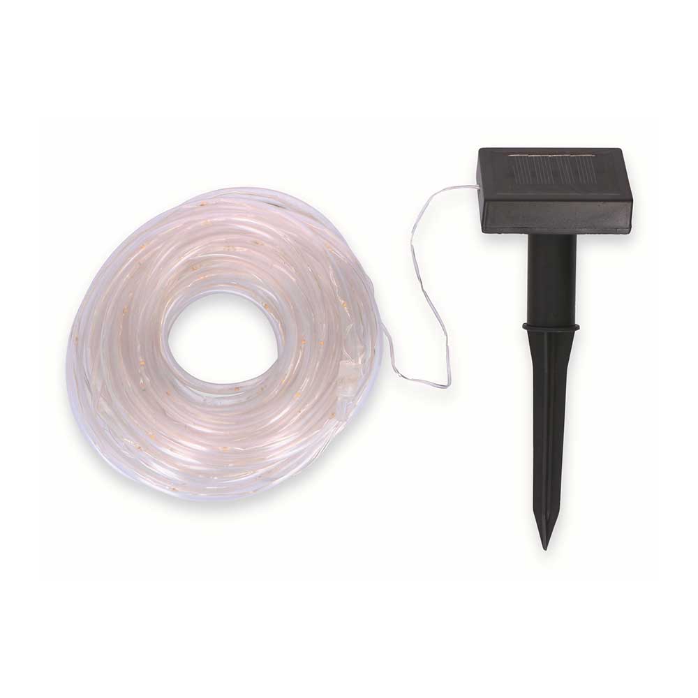 Grundig solcellslampa slang 100 LED 10 m