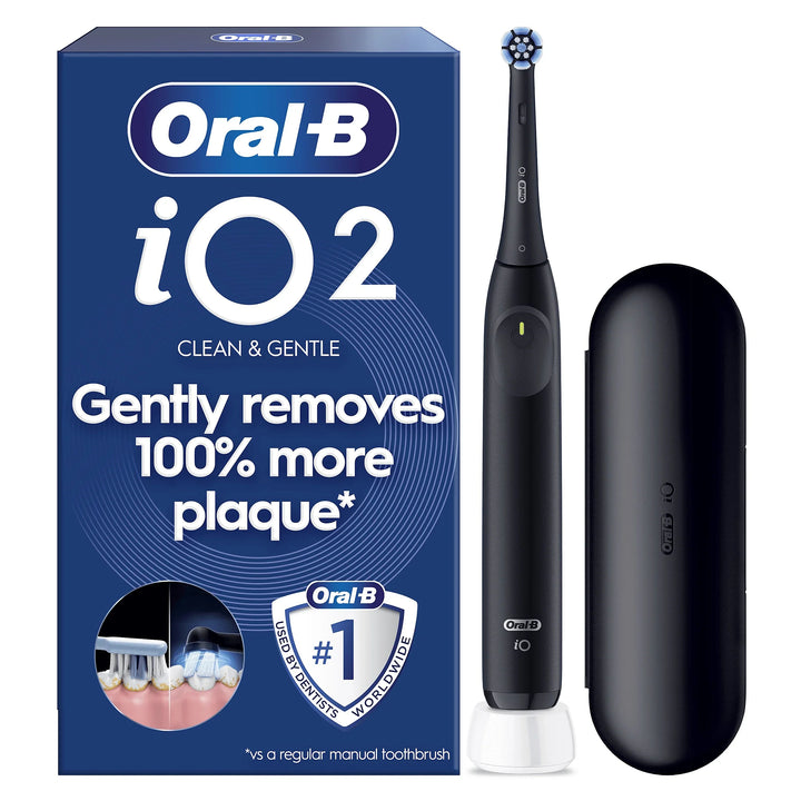 Oral B - Tandborste IO2 Black + reseetui