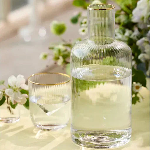 Lyngby glas - Palermo Karaff Guld 1,5 L